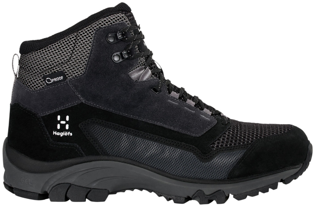 Haglofs Skuta Mid Proof Eco Men True Black Magnetite 6.5 UK 40 EUR